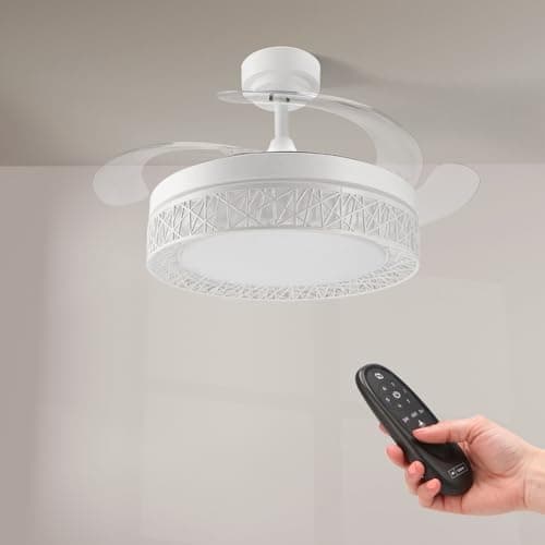 M mimotec Ventilador Techo Retráctil