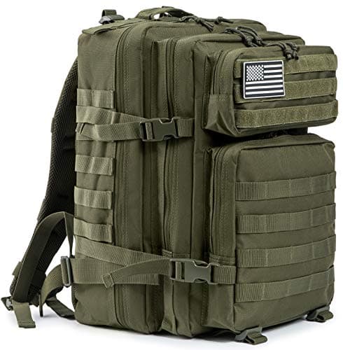 QT & QY Mochila Militar Táctica 45L
